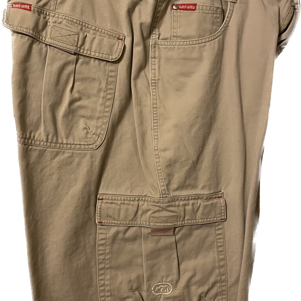 💙! Men Cargo Shorts. Khaki. Size 40 waist. Good Condition. Clean❗️Final Price❣️ - Picture 3 of 6